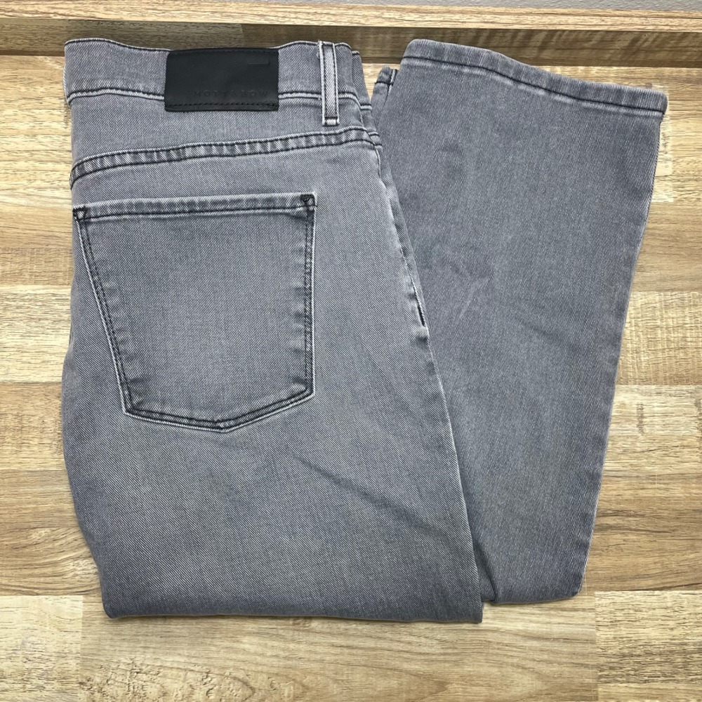 Mott & Bow 5‎ Pocket Straight Leg Denim Jeans Men's 32x34 Gray 33" Inseam EUC